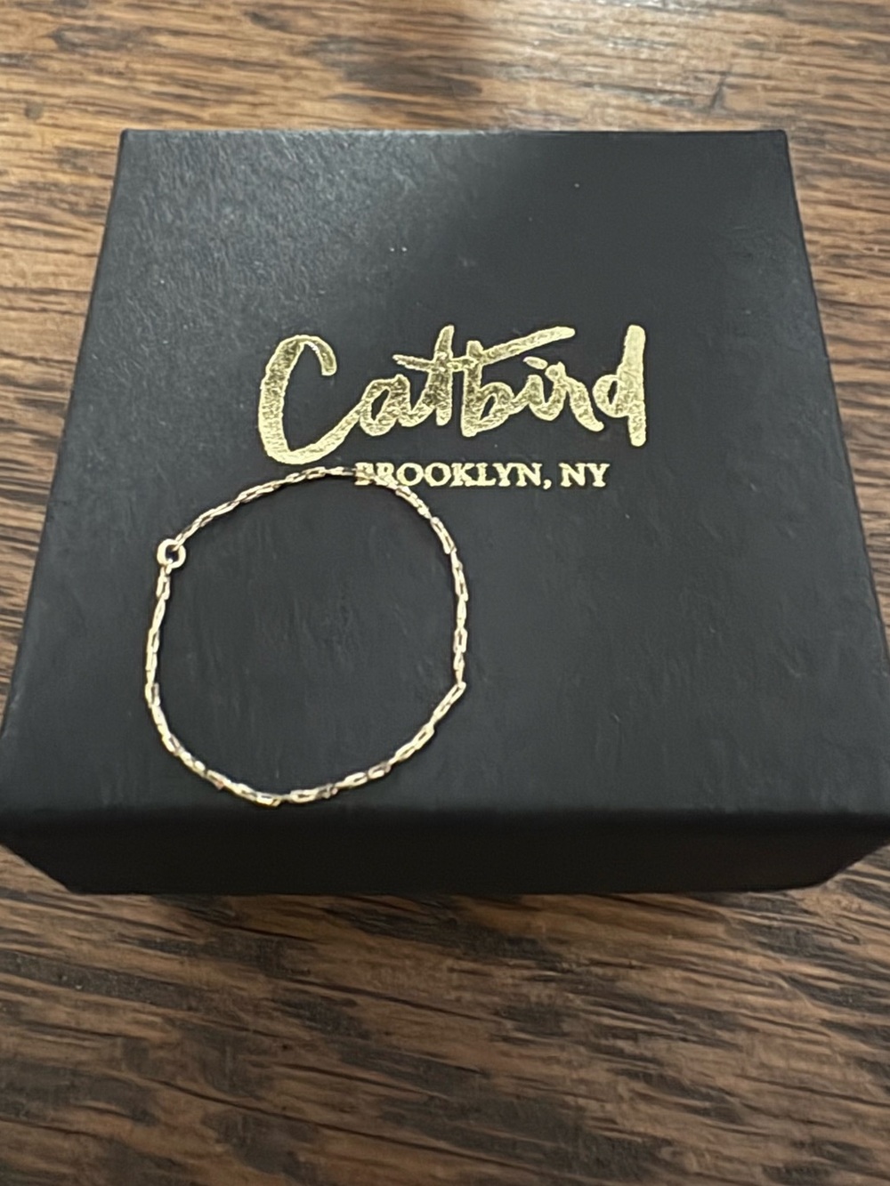 Catbird Hundred Summers Gold Chain Ring
Catbird Jewelry - Picture 3 of 16